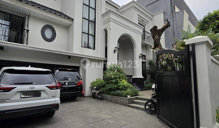 Rumah baru siap huni Bagus SHM hadap selatan di panglima polim kebayoran baru 1