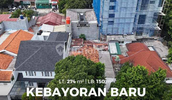 Rumah Lama Lokasi Strategis Dekat Sudirman Kebayoran Baru Jakarta Selatan Shm