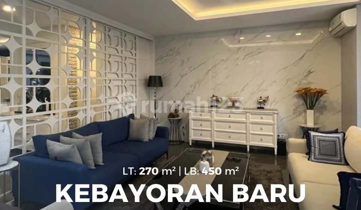 Rumah Full Furnised Dalam Komplek Di Dempo Kebayoran Bar Jakarta Selatan Shm