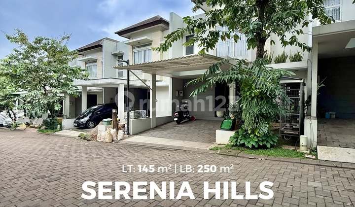 House in Serenia Hills Venture Barat Cluster with SHM, Lebak Bulus 2