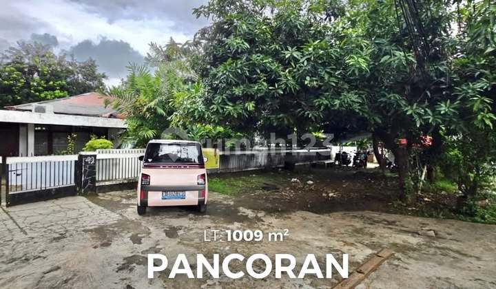 Rumah Hitung Tanah SHM Hook Dipancoran Jakarta Selatan Belakang Bidakara Pancoran