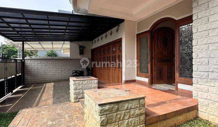 Rumah Kokoh Jalan Besar 2lantai Shm Di Pondok Indah Jakarta Selatan 2