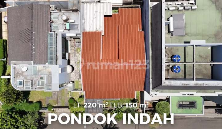 House in Pondok Indah, Green Environment, Main Road, SHM, Rare Find in Pondok Indah, South Jakarta.