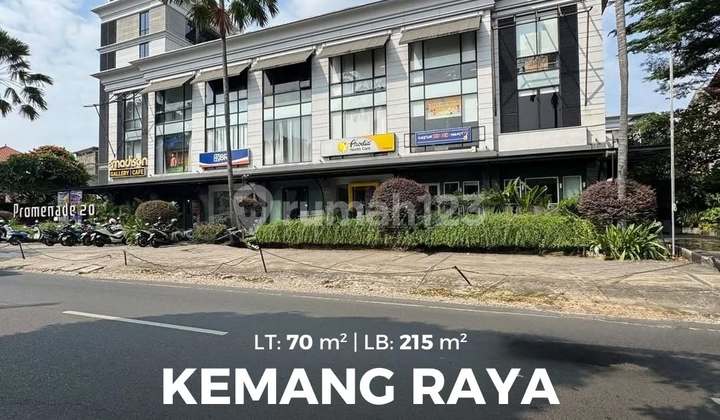 Ruko Hadap Jalan Di Kawasan Promenade Kemang Raya Jakarta Selatan Shm
