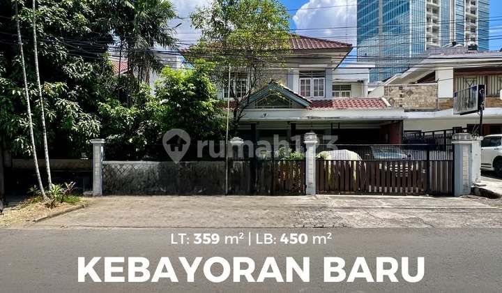 Rumah Dikebayoran Baru Area Komersial SHM 1