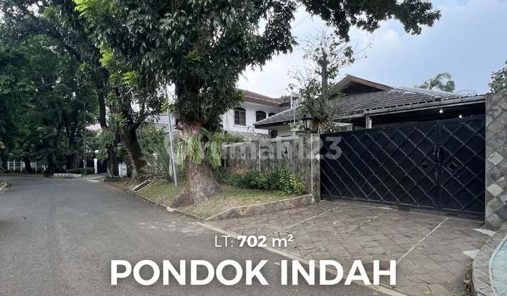Rumah Di Pondok Indah Jakarta Selatan Gate Security Harga Hitung Tanah Jarang Ada Shm
