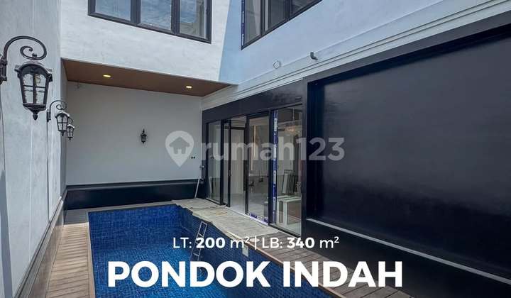 Move-In Ready House with Pool SHM in Pondok Indah, South Jakarta