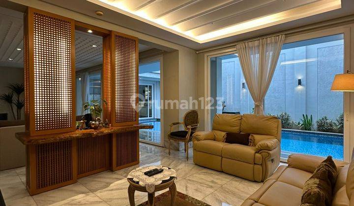 Rumah Mewah Area Premium Pondok Indah Siap Huni Shm 2