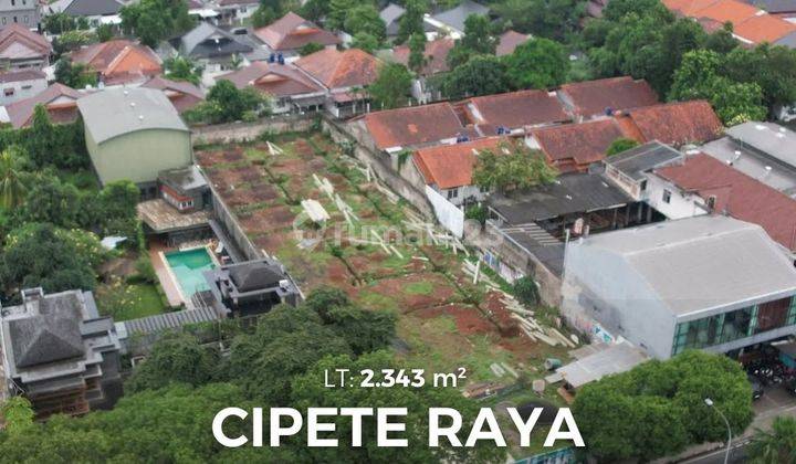 Tanah Komersial Jarang Ada Shm Di Cipete Raya Jakarta Selatan 1