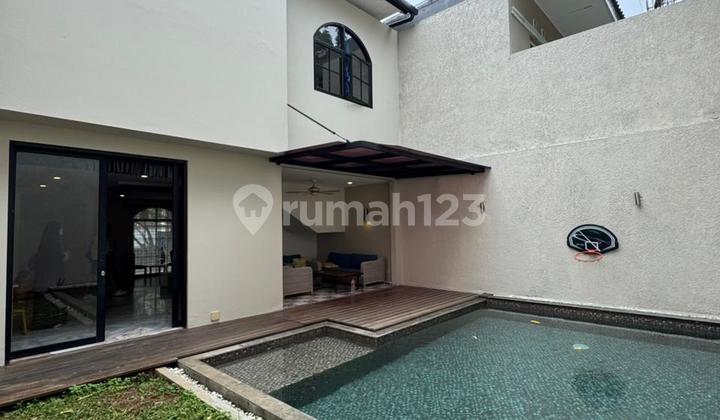 Rumah Dalam Komplek Siap Huni Privet Pool Best Area Cipete Jakarta Selatan Dekat Sekolah Prancis