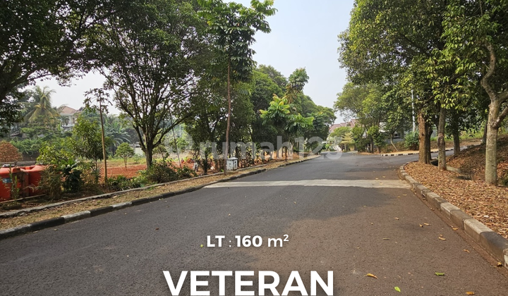 Ready-to-Build Plot of Land in the Bukit Mas Veteran Complex, South Jakarta, with SHM (Certificate of Ownership)