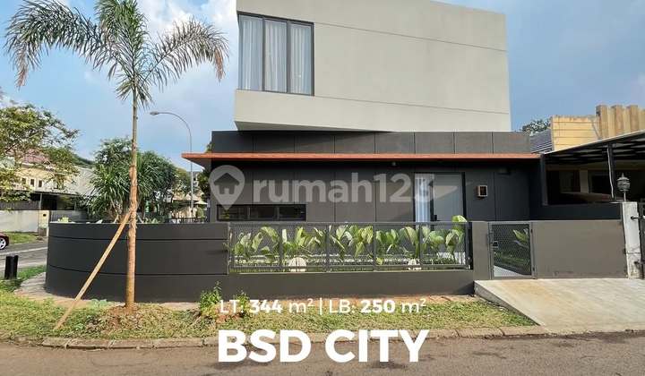 Rumah Siap Huni Full Furnised Dalam Cluster Di Bsd Nusa Loka Shm