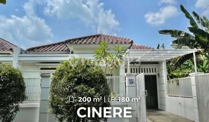 Beautiful 1-Story House in a Complex in Cinere, Close to Toll Road and Padel Court Cinere Beautiful 1-Story House in a Complex in Cinere, Close to Toll Road and Padel Court Cinere