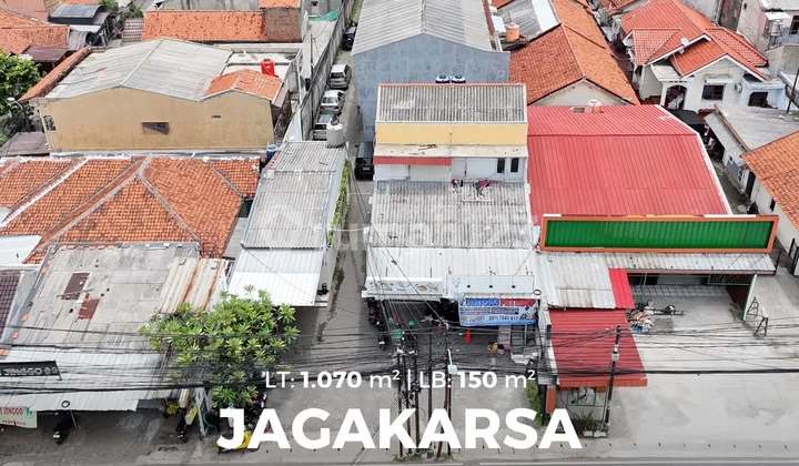 Commercial Building by Jagakarsa Main Road Below NJOP with SHM.