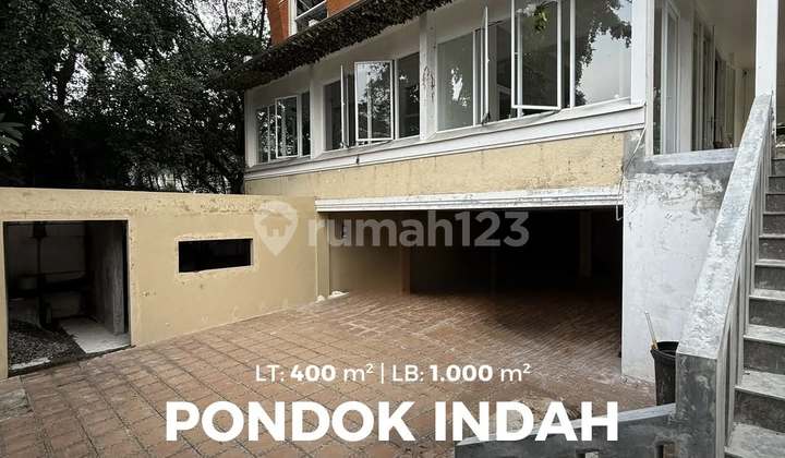 Rumah Dipondok Indah Shm Akses Jalan Lebar Lingkungan Asri