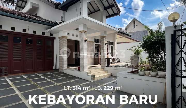 Rumah Dalam Komplek Kebayoran Baru Dekat Senopati Shm 1