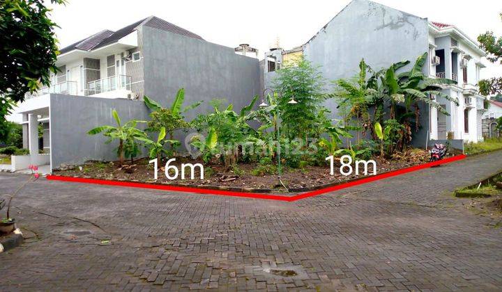 Tanah Kavling Dijual Dalam Perum Posisi Hook Selatan Timur Area Jalan Damai 1