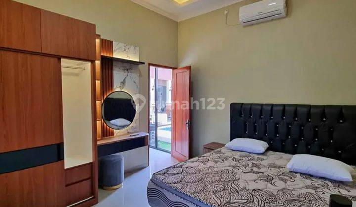 Villa Dijual Privat Pool 4 Kamar Tidur Lokasi 2 Menit Dari Candi Prambanan  2