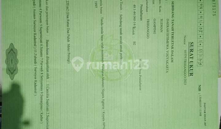 Tanah Dijual Tepi Jalan Jambon Dekat Ke Rsa Ugm Ske Tanah Dijual Tepi Jalan Jambon Dekat Ke Rsa Ugm Ske