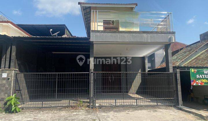 Rumah 2 Lantai 5 Kamar Tidur Tepi Jalan Simpangan Cck Untuk Bimbel,kantor Area Jalam Palagan Jalan Damai 1