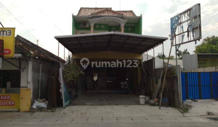 Ruko 2 Lantai Tepi Jalan Ramai Cocok Untuk Usaha Kantor Dll Area Jalan Kabupaten 1