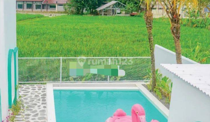 Villa Full Furnish Estetik Dengan Privat Pool Lingkungan Masih Sejuk Dan Masih Aktif 2