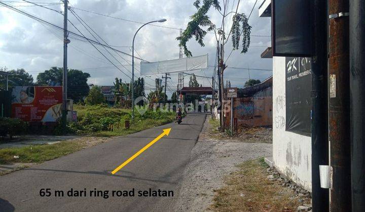 Tanah Dijual SHM Tepi Jalan Utama Cocok Untuk Gudang ,ruko ,kantor Area Panggungharjo Sewon 1