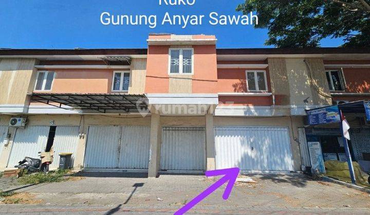 Dijual Ruko Baru Gunung Anyar Sawah 1