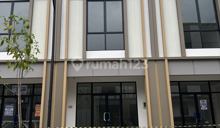 Disewa Ruko Dengan Traffic Ramai Il Lago Gading Serpong 