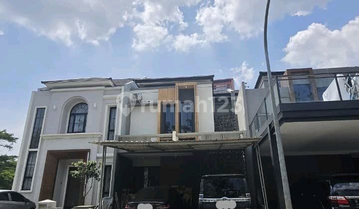 Rumah Depan Taman Row Jalan Besar Sutera Victoria Alam Sutera