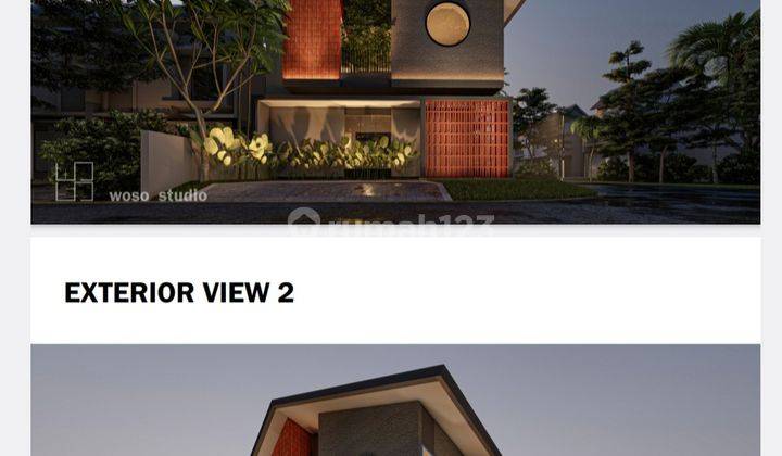 Jual Rumah Brand New Hoek Di Vanya Park Bsd 1