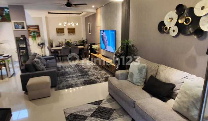 Rumah Semi Furnished Interior Cakep, Cluster Bohemia Gading Serpong 