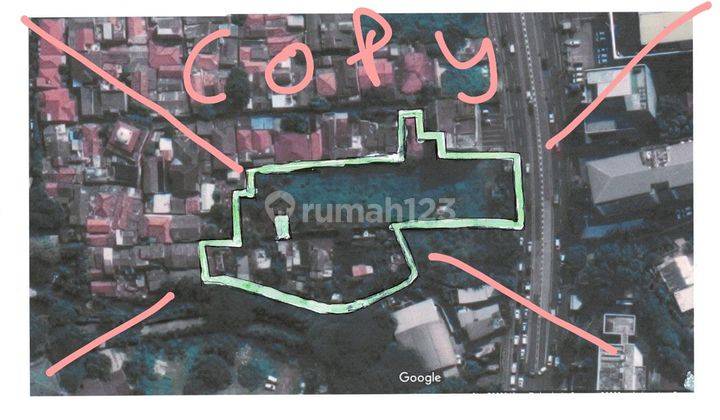 Tanah Kosong Murah Strategis Mampang Prapatan Jakarta Selatan 3
