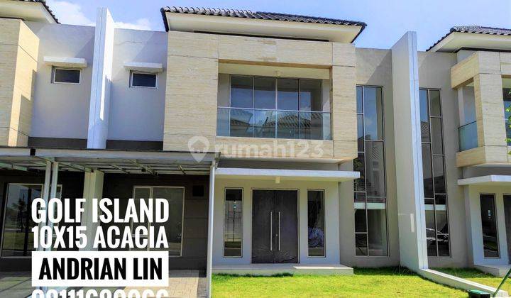 Disewakan Rumah Golf Island Ukuran 10x15 Cluster Piano Min Sewa 2thn 1