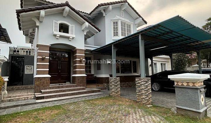 DISEWAKAN RUMAH SIAP HUNI TAMAN MEDITERANIAN LIPPO CENTRAL KARAWACI 1