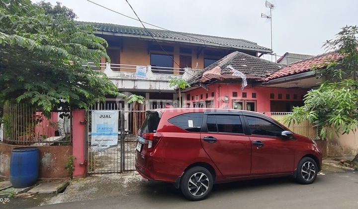 Dijual Rumah Komplek Harapan Kita Posisi Hook Lingkungan Asri Pinggir Tol