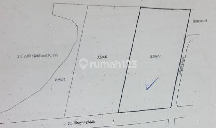 DIJUAL TANAH ZONA KOMERSIL PAKUALAM SERPONG UTARA TANGERANG SELATAN 1