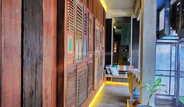 Rumah Keren Pondok Indah Desain Etnik Minimalis 2