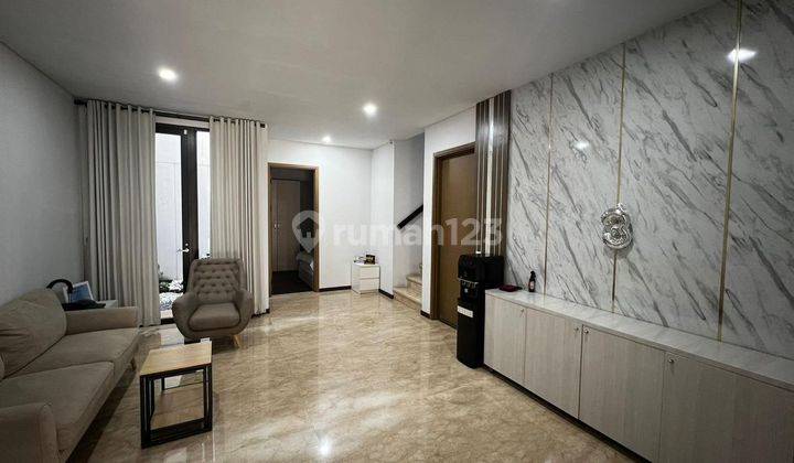 Rumah Lokasi Premium Bsd Full Furnished 3 Lantai Marmer 2