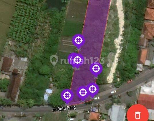 Tanah 18,8 Are Di Lokasi Sangat Strategis Batu Belig Kerobokan 1