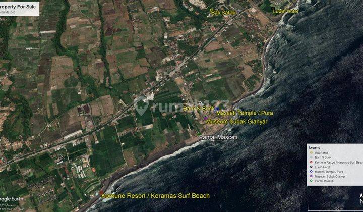 Dijual Properti di Tepi Pantai Langsung Rumah Dan Lahan Luas 1