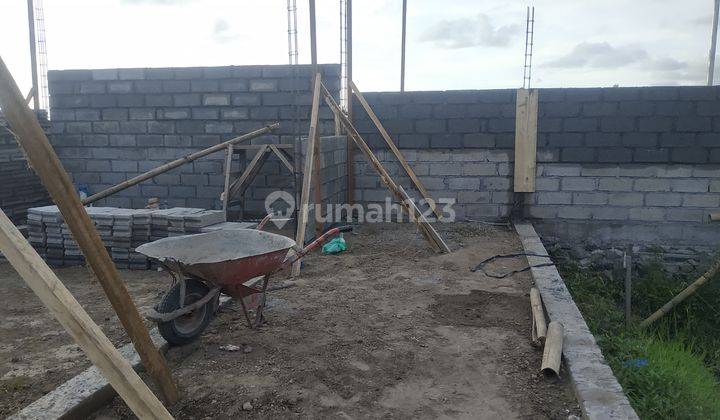 Disewakan Villa 2 Kamar On Progress Konstruksi View Sawah Cemagi 5