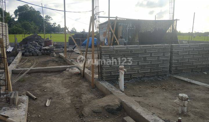 Disewakan Villa 2 Kamar On Progress Konstruksi View Sawah Cemagi 7