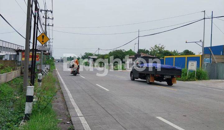 tanah nol jalan dekat pintu tol cerme 1