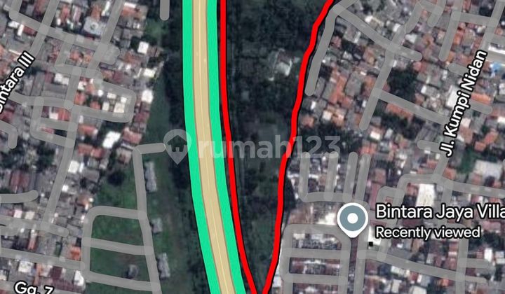 Dijual Tanah Bintara Samping Toll Jorr Bekasi Jawa Barat