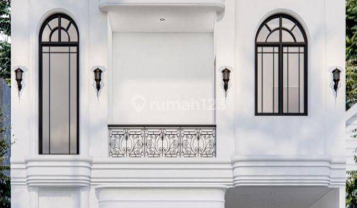  Rumah 3 Lantai Baru Semi Furnished di Jalan raya klapa ijo, Kebagusan SHM - Sertifikat Hak Milik 1