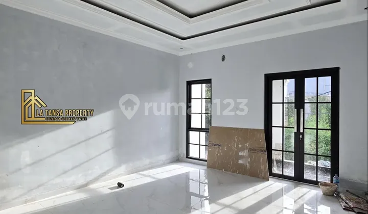 Rumah Siap Huni.mewah Desain Amerikan Clasik Di Jagakarsa Rumah Siap Huni.mewah Desain Amerikan Clasik Di Jagakarsa