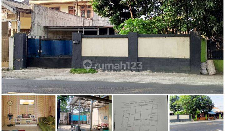 Rumah Hitung Tanah, Pinggir jalan Raya Utama Bandung Cianjur, Sangat cocok untuk Usaha  1