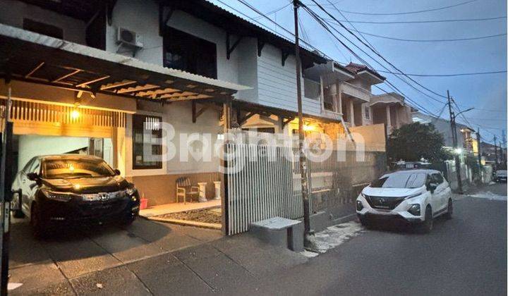 RUMAH LAYAK HUNI 2.5 LANTAI DURI KEPA SEMI FURNISHED ROW JALAN 2 MOBIL LOKASI STRATEGIS 1