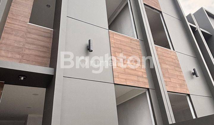 RUMAH BARU 3 LANTAI DURI KEPA SIAP HUNI MODERN MINIMALIS ROW JALAN 2 MOBIL STRATEGIS 1